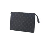 Monogram Clutches Black